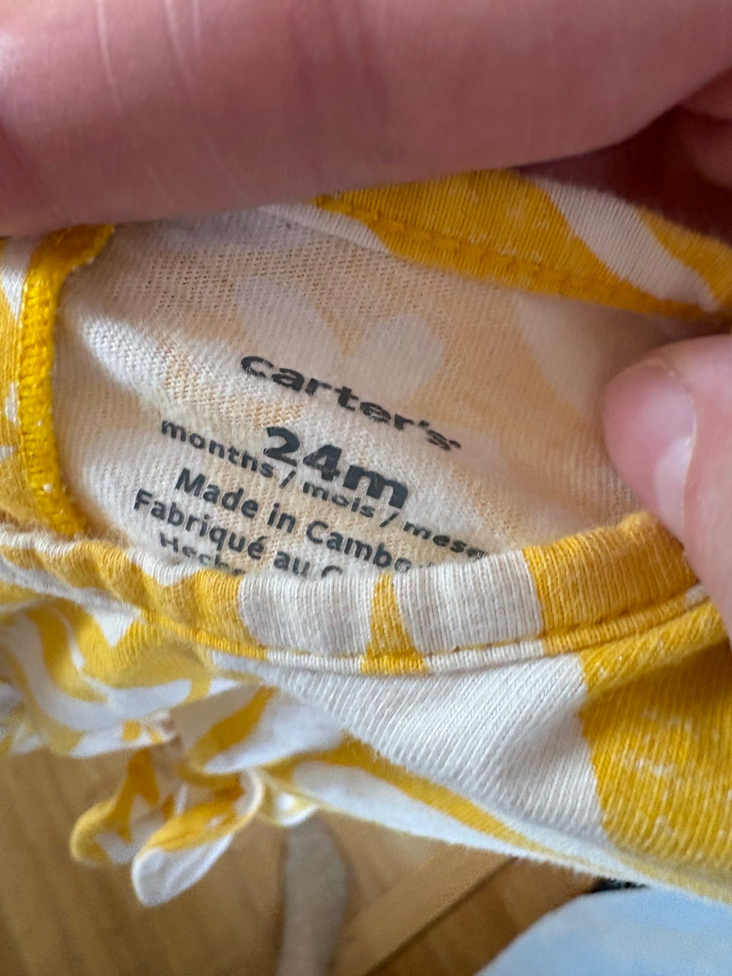 Robe carter’s 24 mois