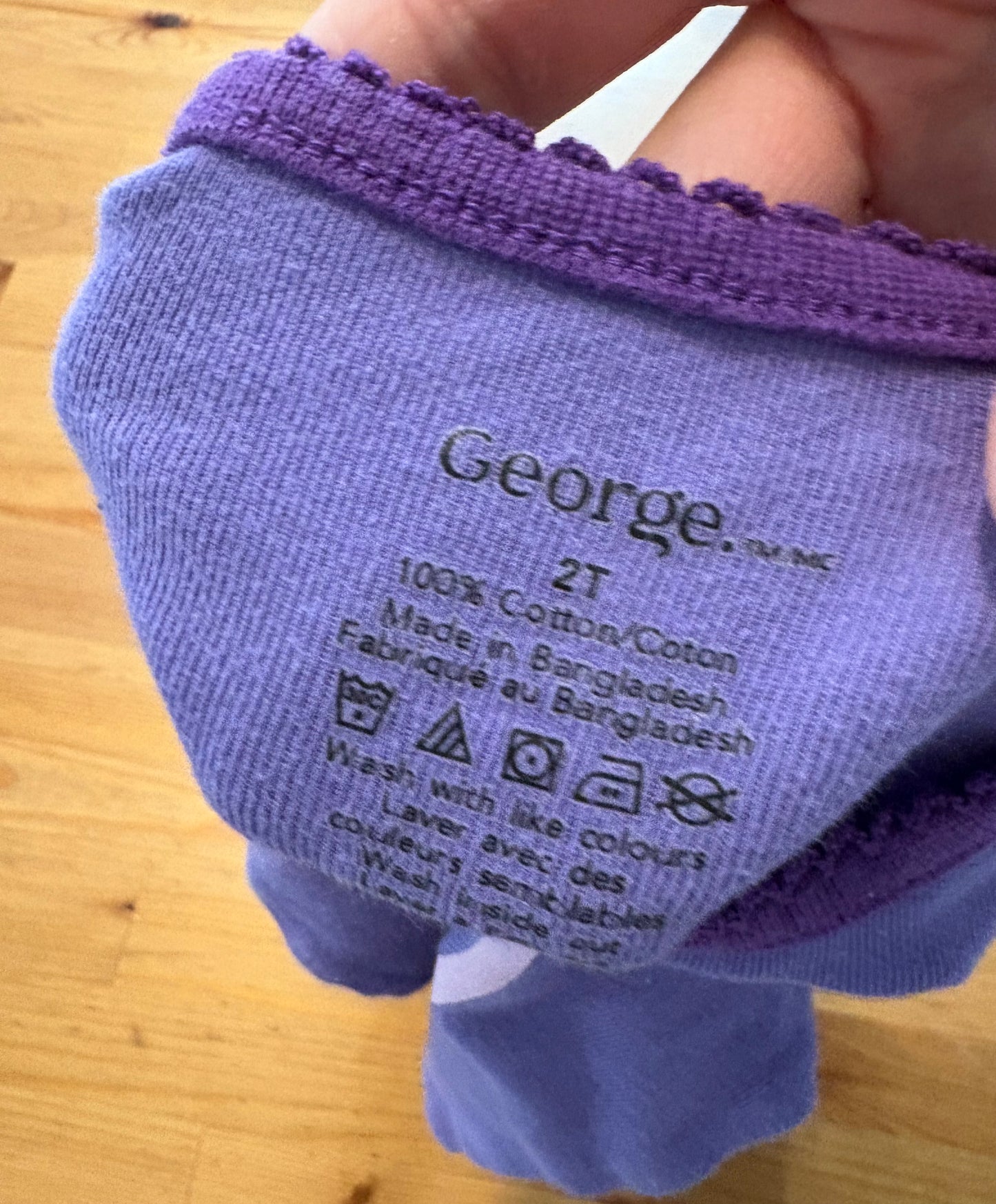 Pyjama george 2T