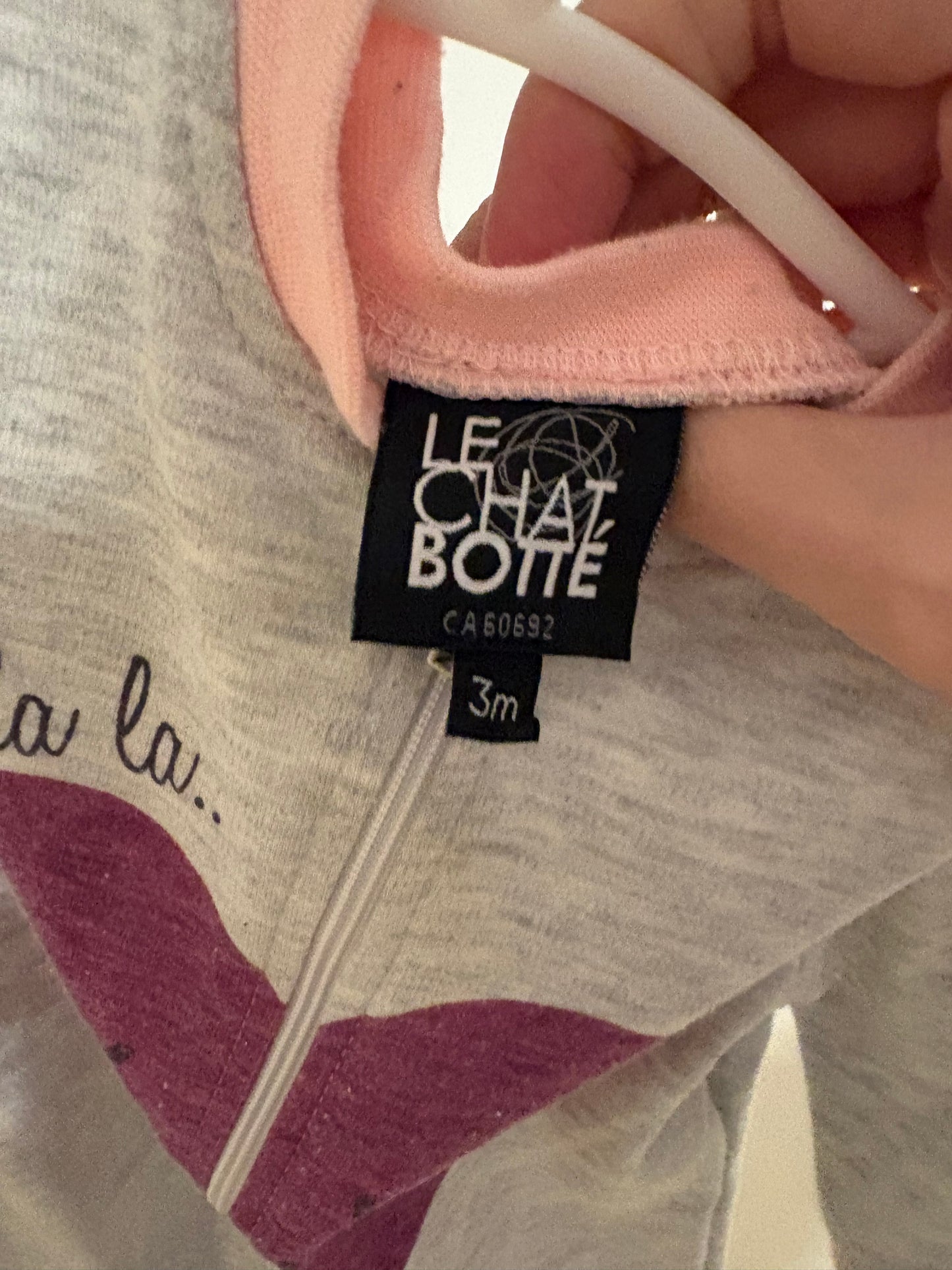 Pyjama le chat botté 3 mois