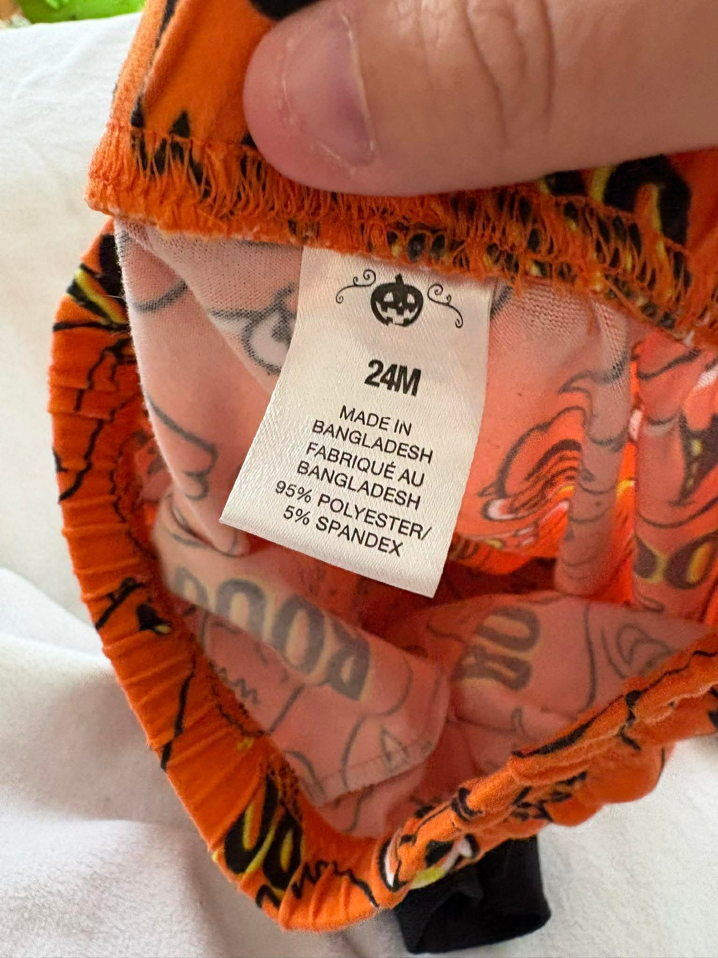 Pantalon pyjama halloween 24 mois