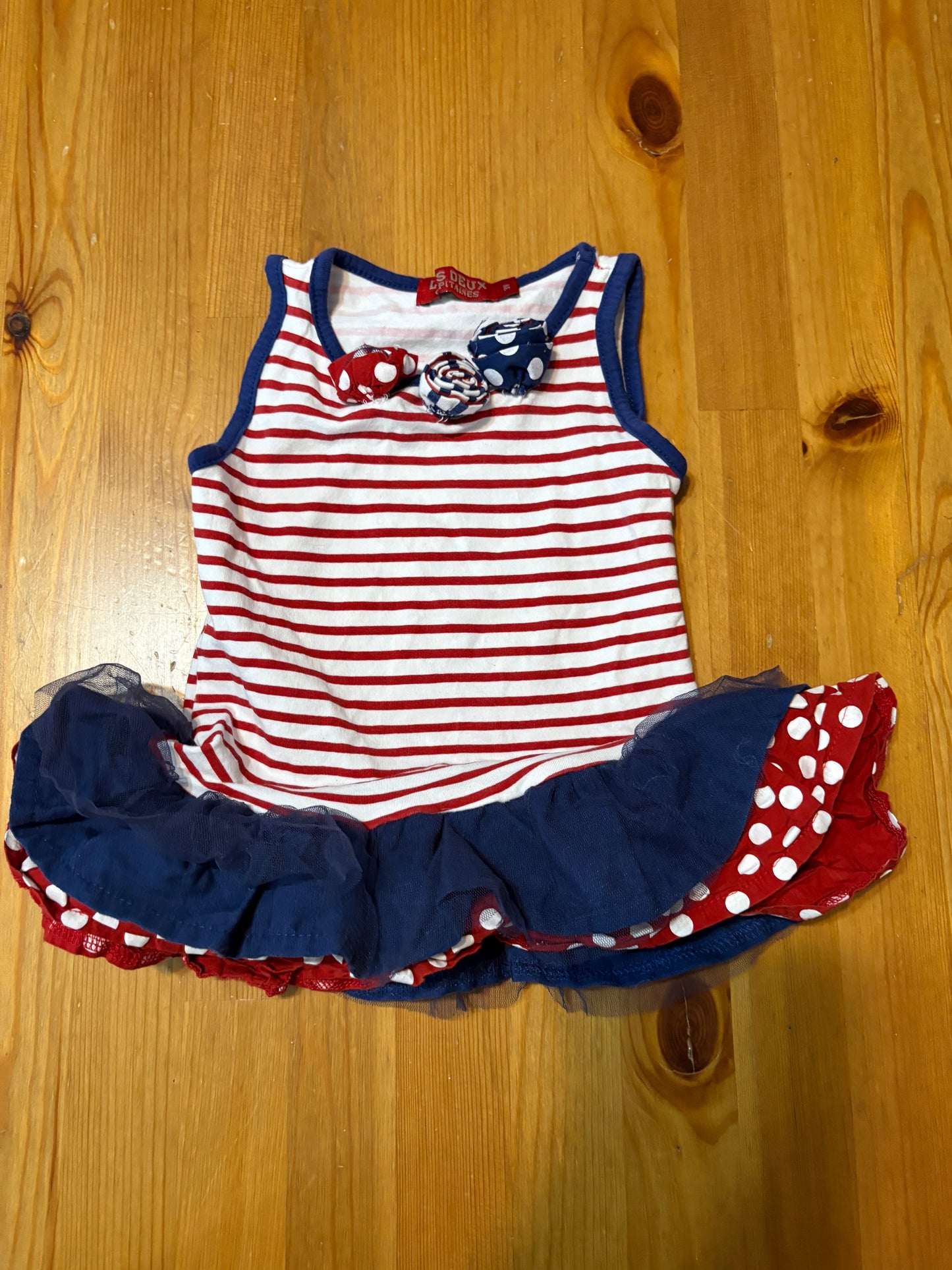 Camisole les deux pti capitaine 3T