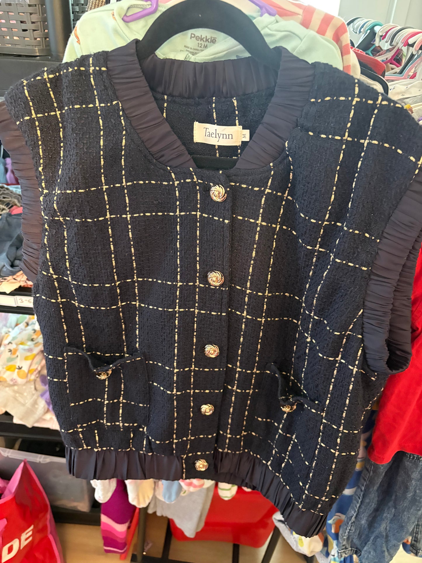 Ensemble en tweed Taelyn Medium état neuf Valeur 145$ et 250$