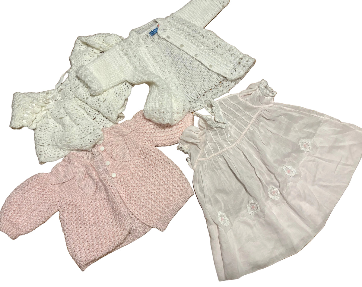 Ensemble vintage année 40-50 0-6 mois