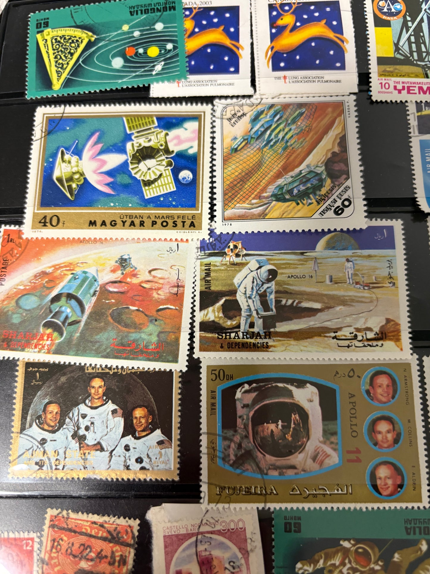 Collection de timbre valeur de 1000$ et plus