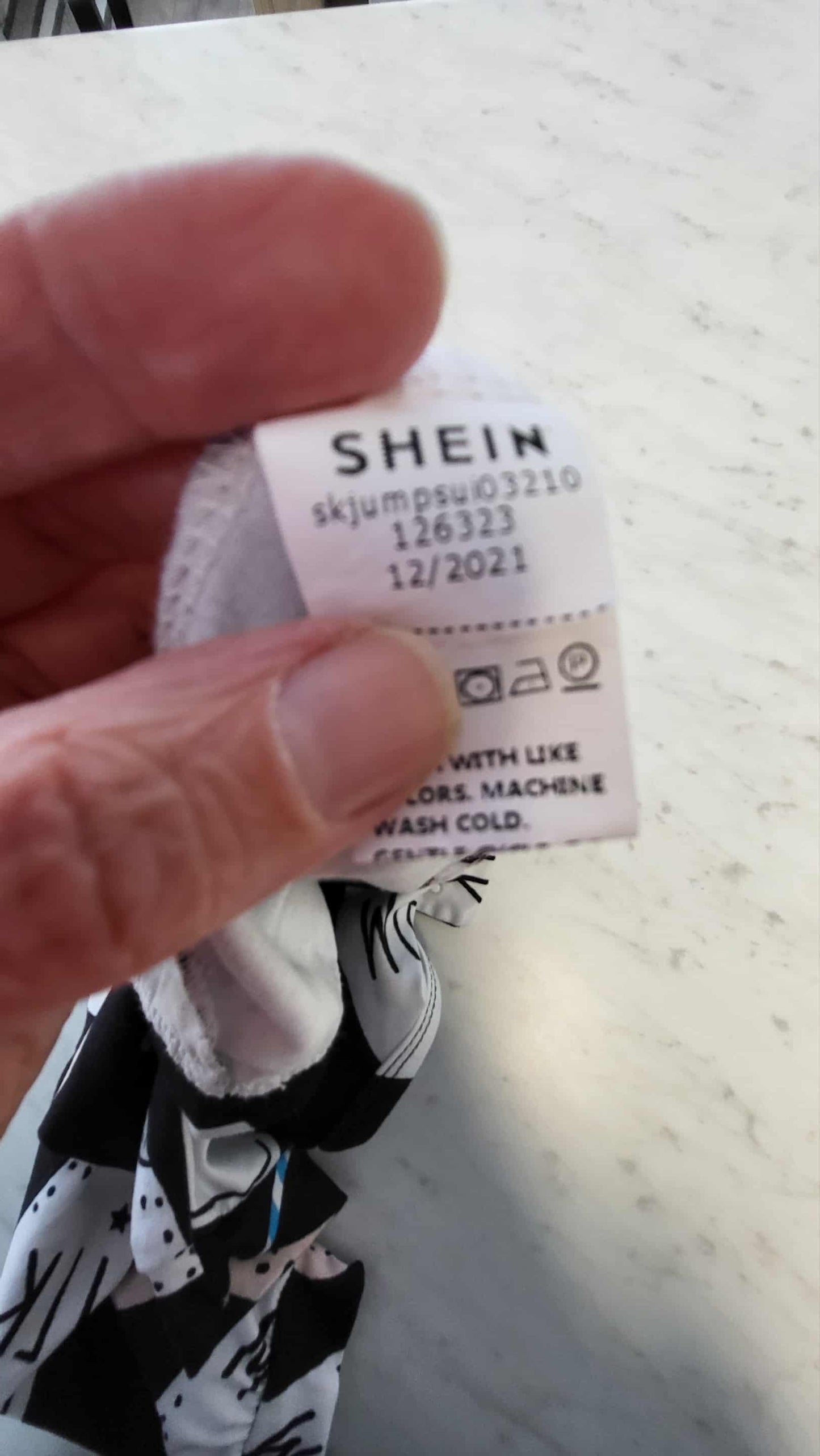 Pyjama shein 3-6mois environ