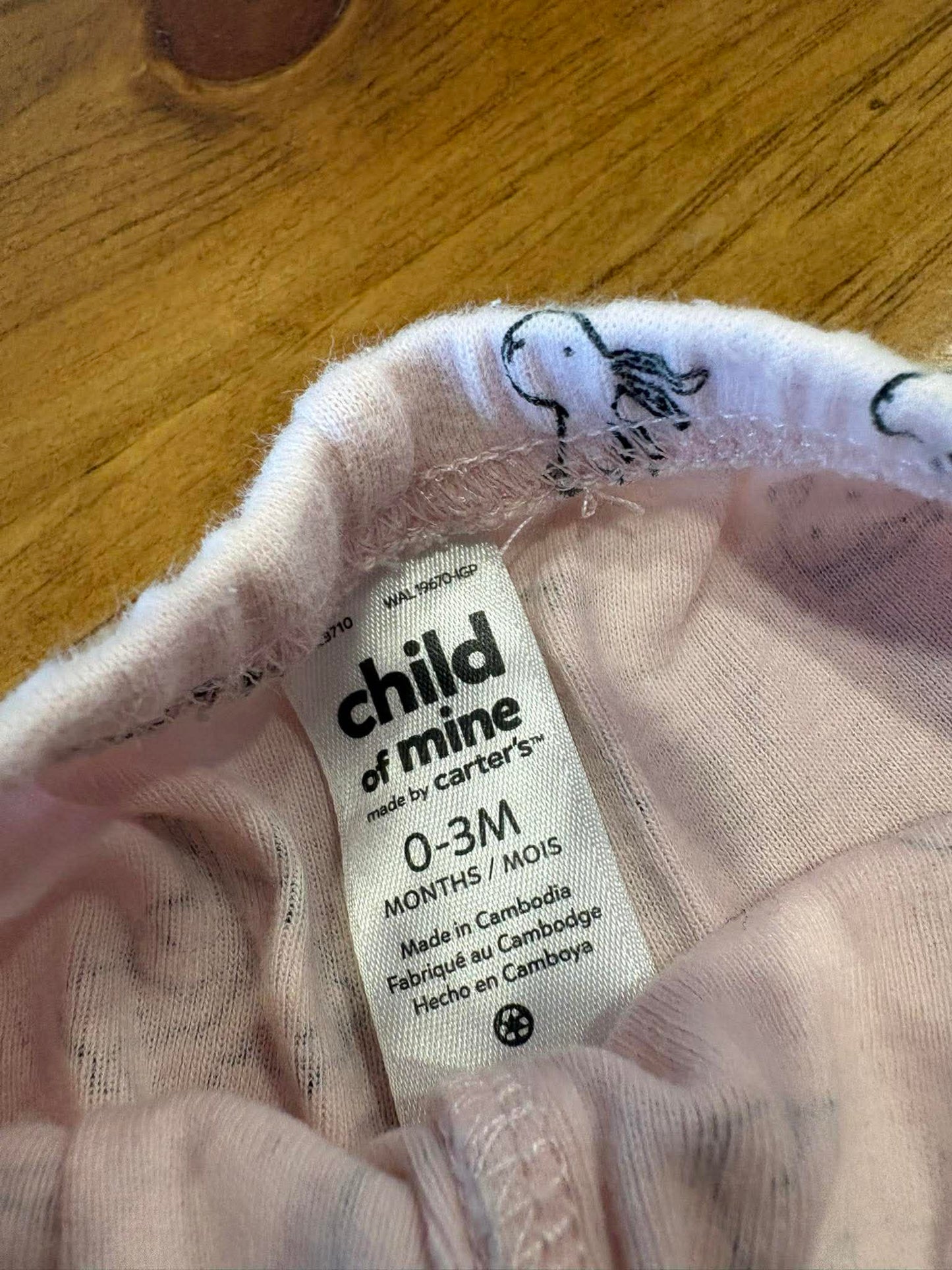 pantalon child of mine 0-3 mois
