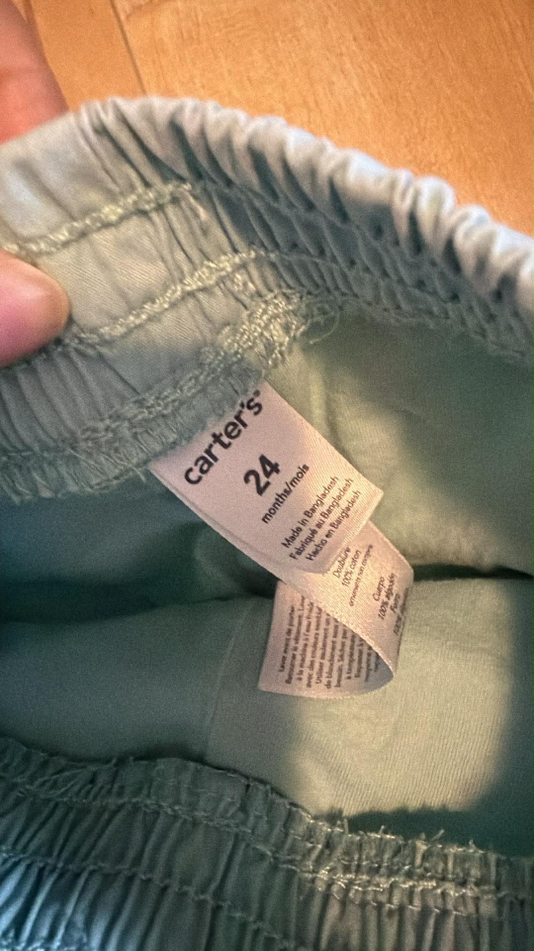 Pantalon carter’s 24 mois doubler en coton
