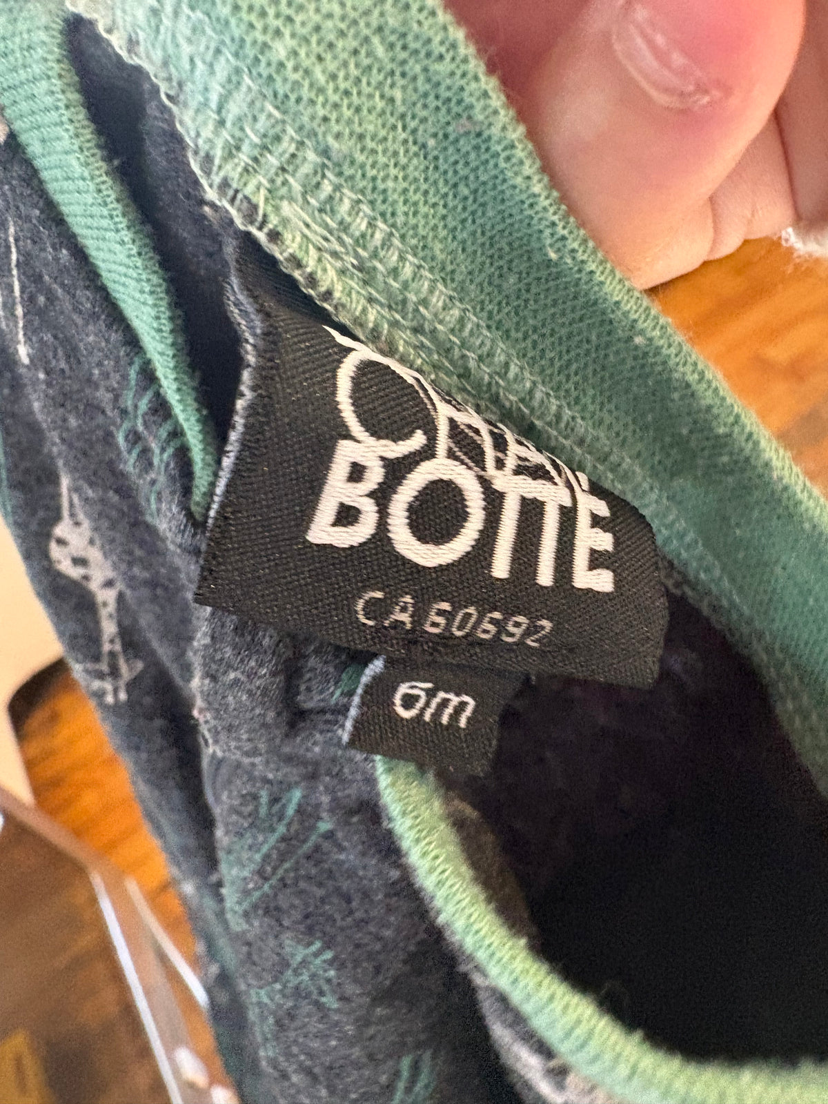 Pyjama chat botté 6 mois (cmb)