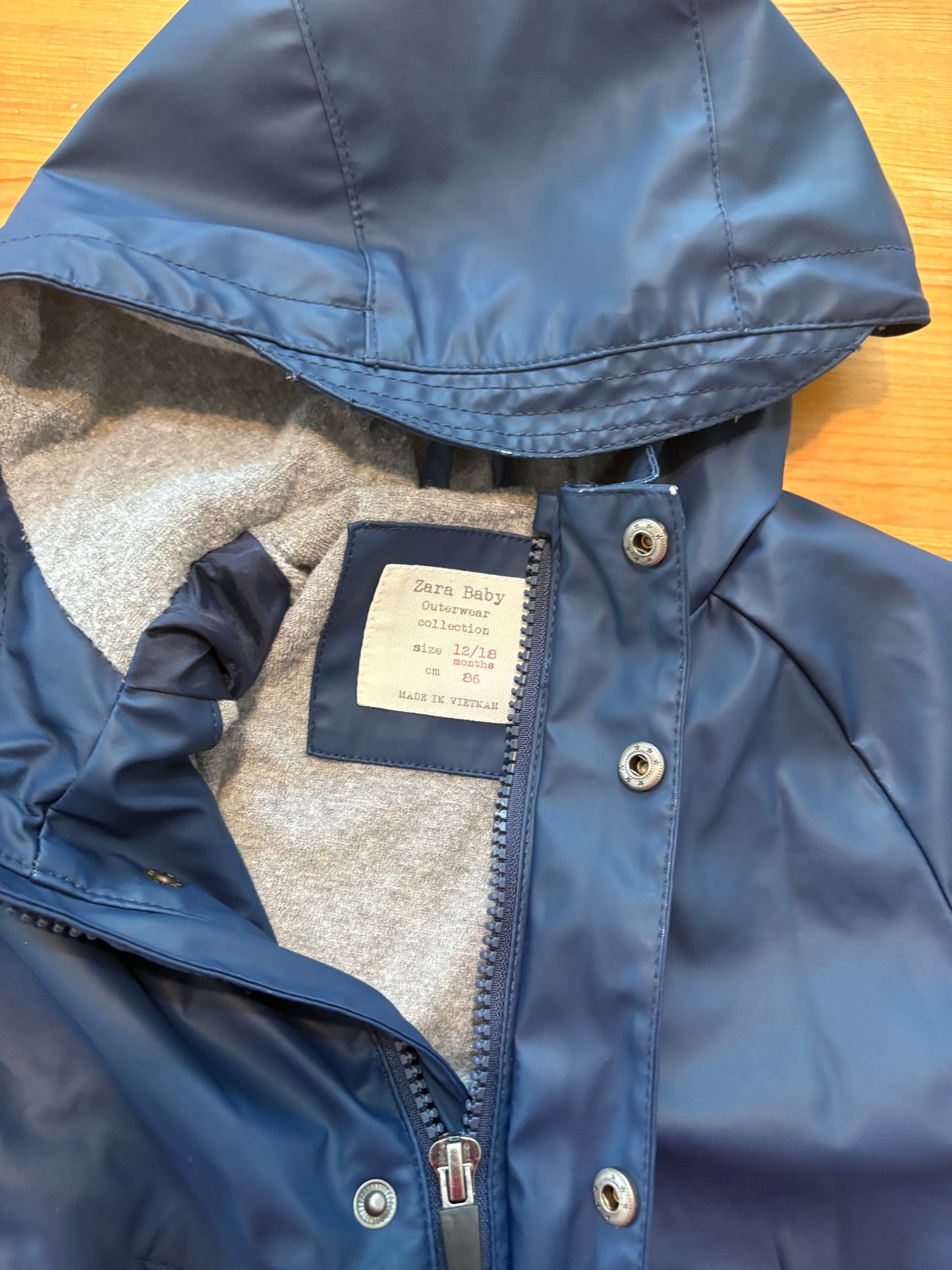Manteau imperméable zara 12-18 mois