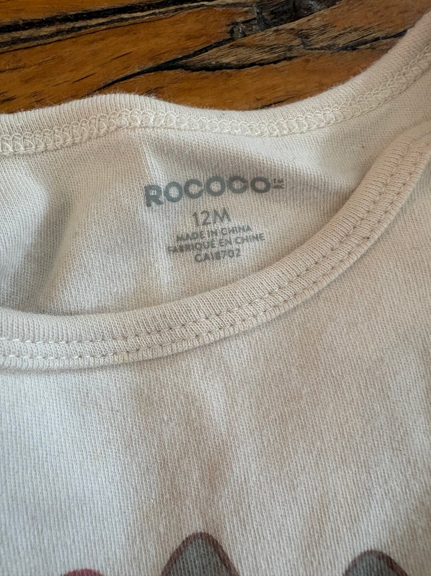 Ensemble rococo 12 mois *imparfait* (cmb)