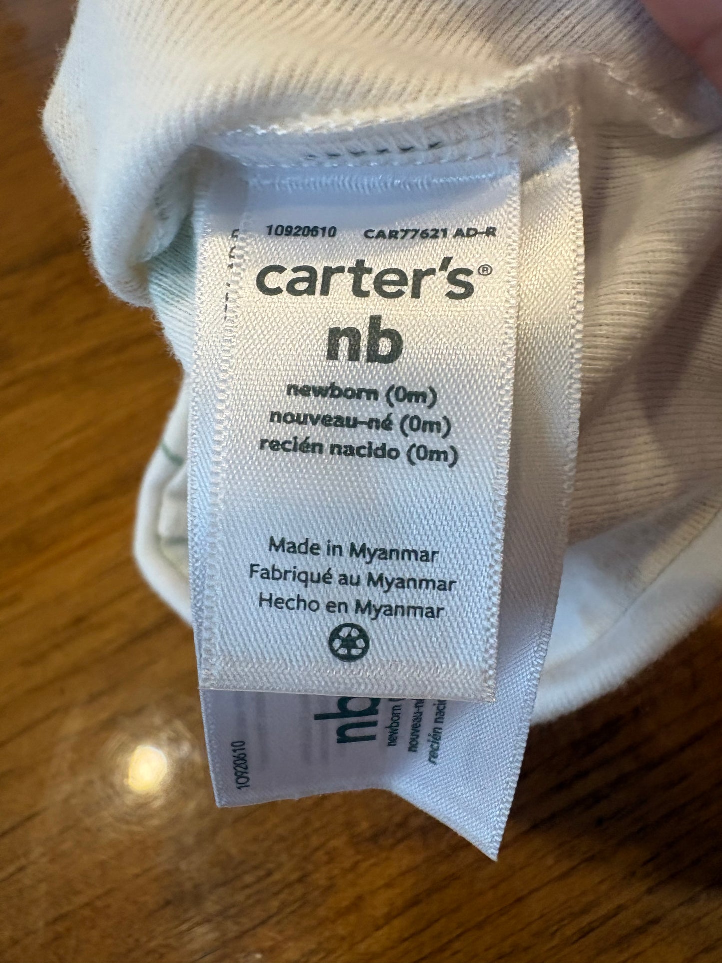 Chapeau nouveau née (cmb)