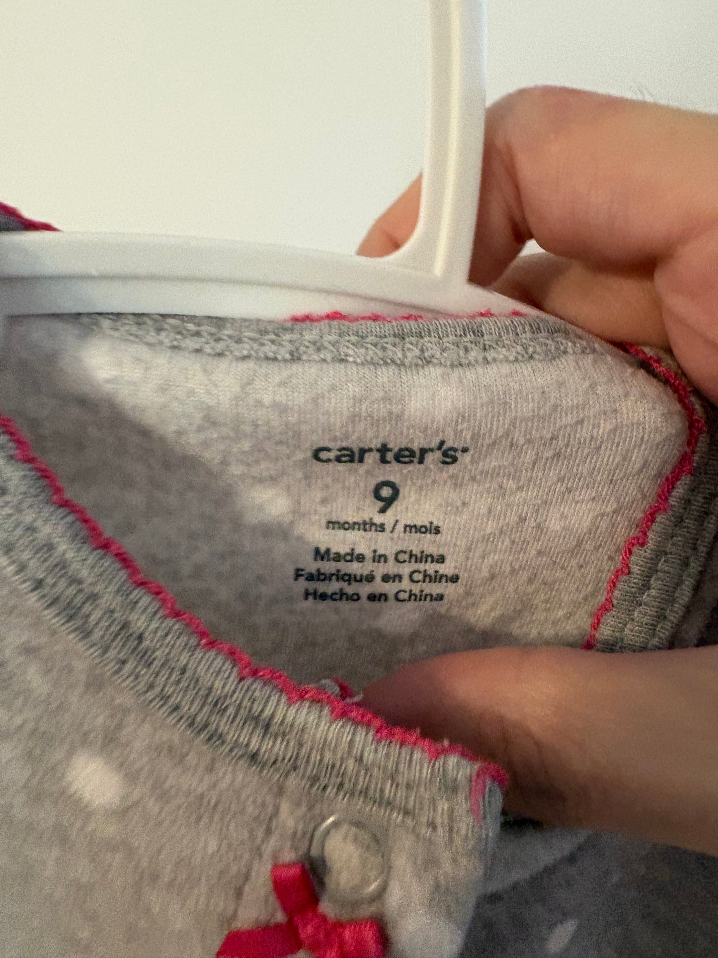 Pyjama carter’s 9 mois
