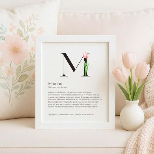 Affiche définition Maman