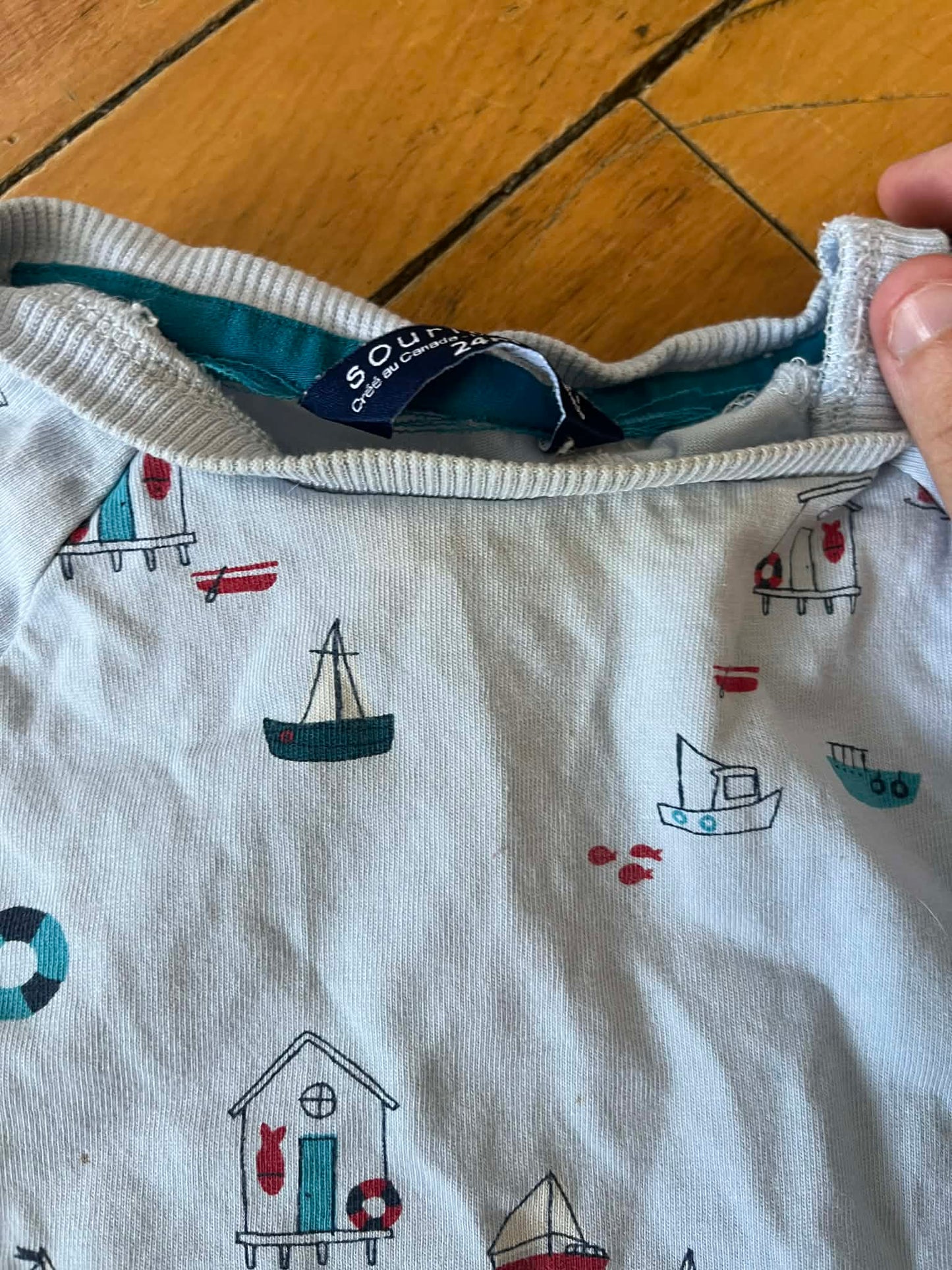 T-shirt souris mini 24 mois*