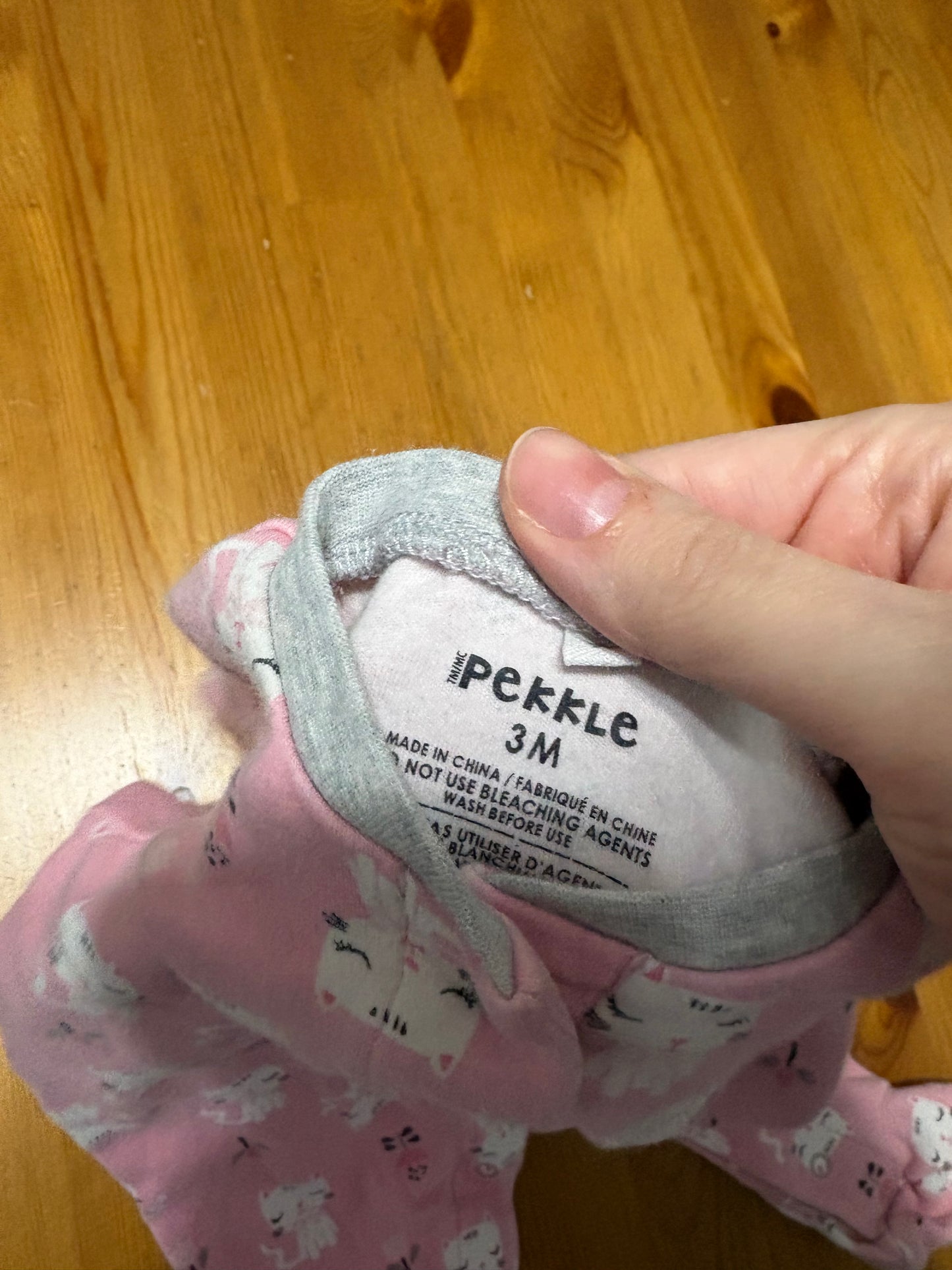 Pyjama pekkle 3 mois