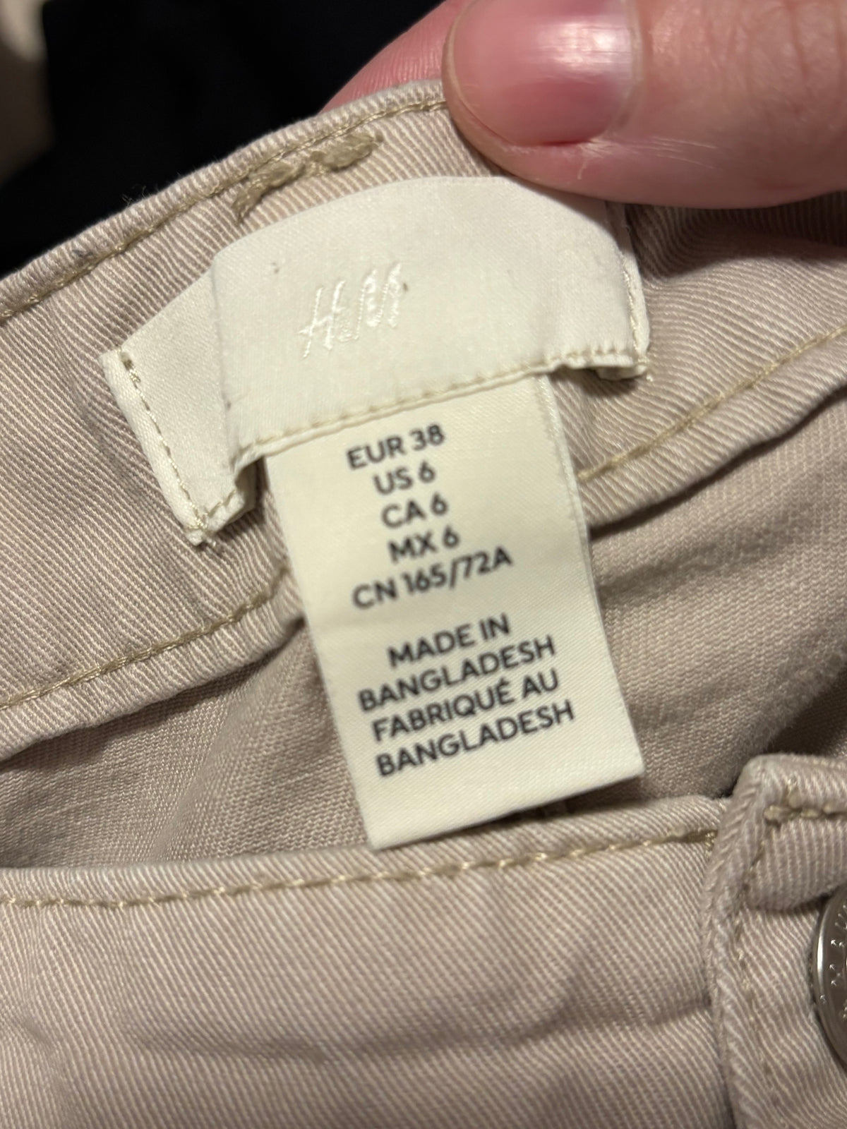 Pantalon cargo h&m taille 6