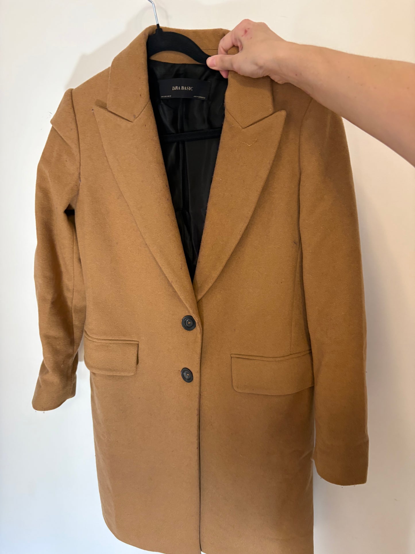 Manteau homme zara basic small