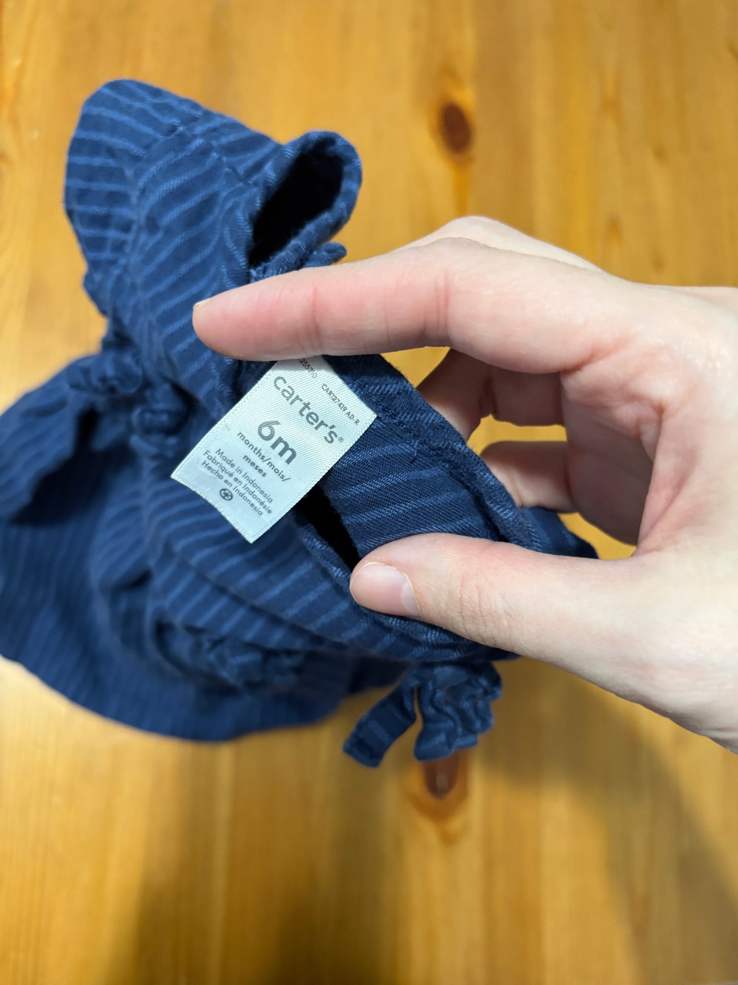 Robe carter’s 6 mois