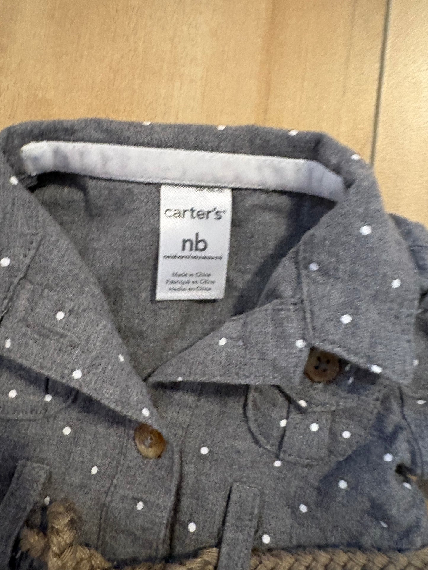 Robe carter’s neuf newborn