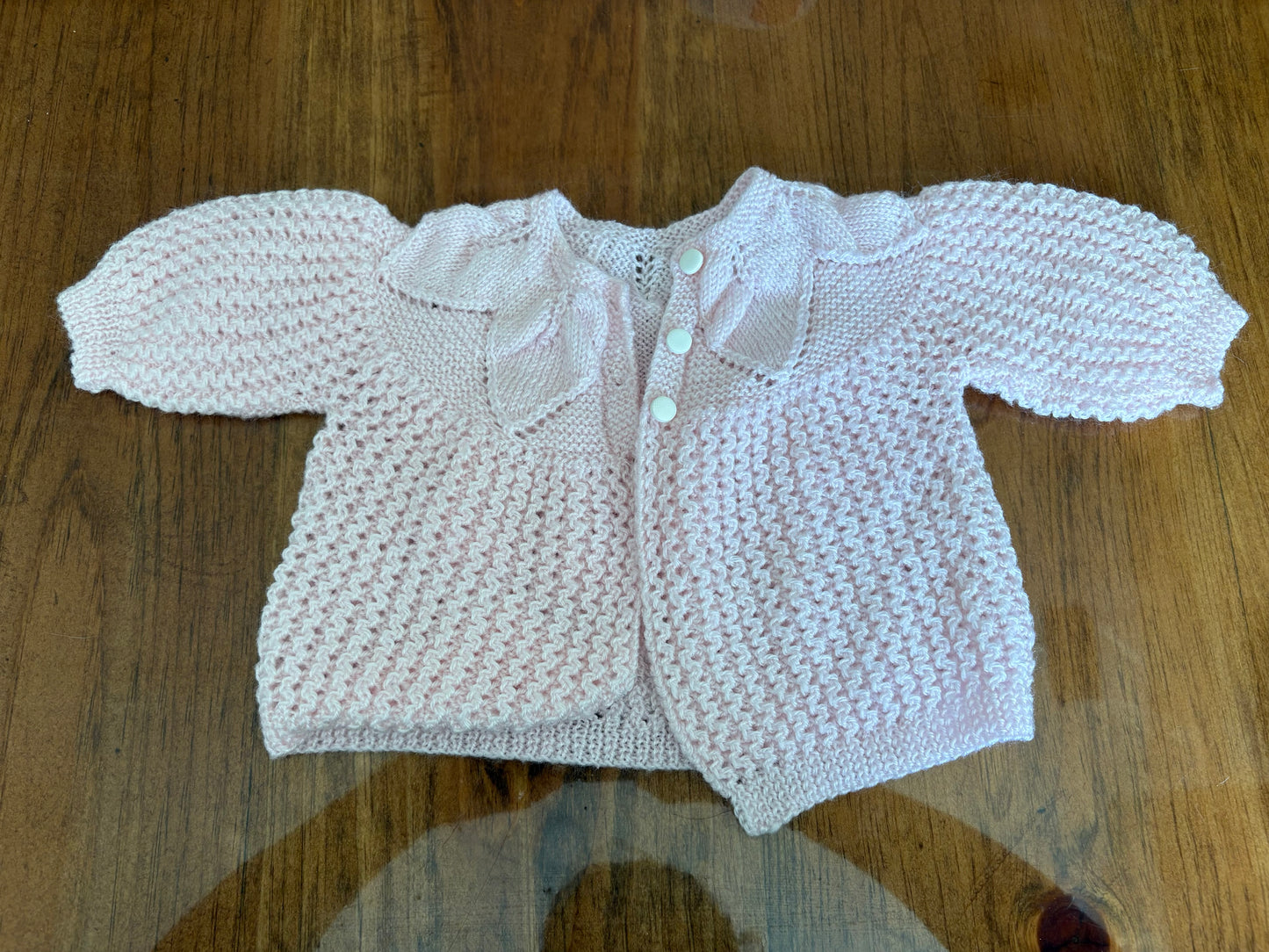 Veste laine fait à la main (cmb)