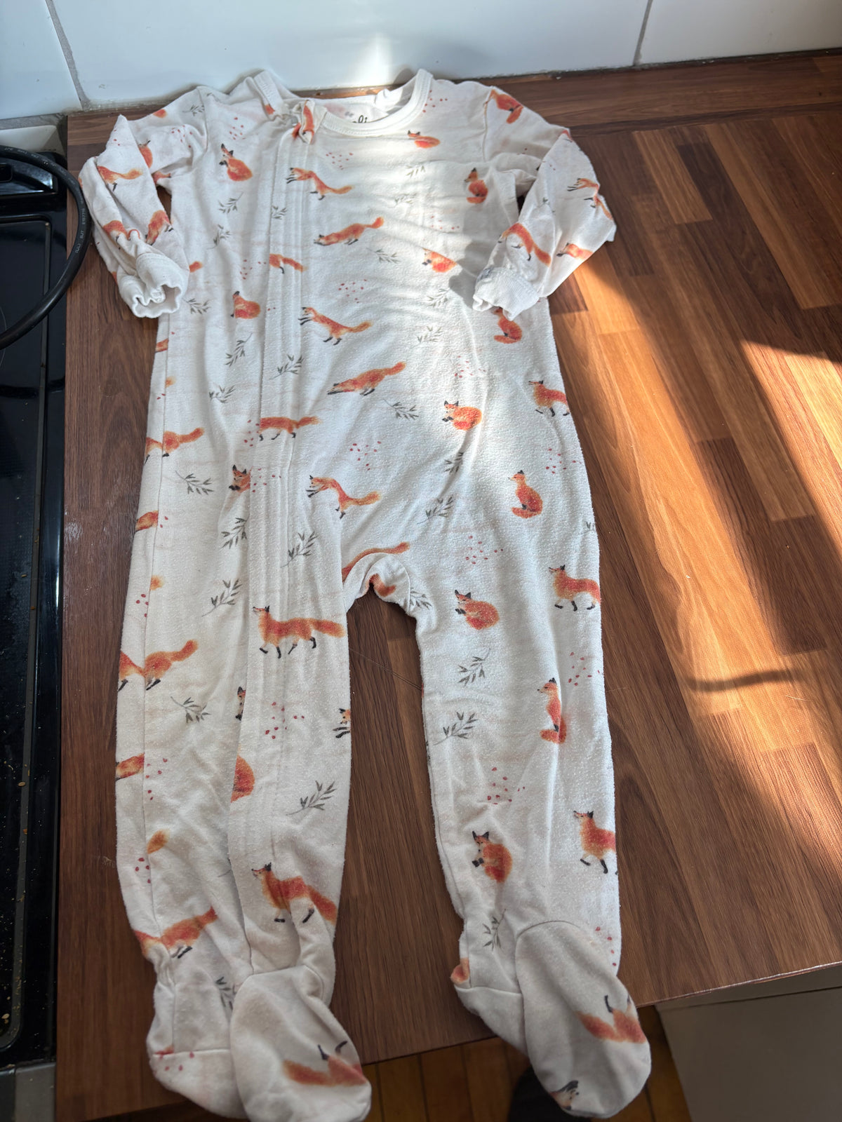 Pyjama coccoli 9 mois renard (cmb)