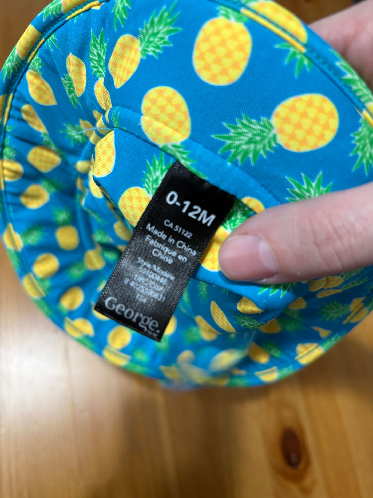 Chapeau piscine imperméable 0-12 mois