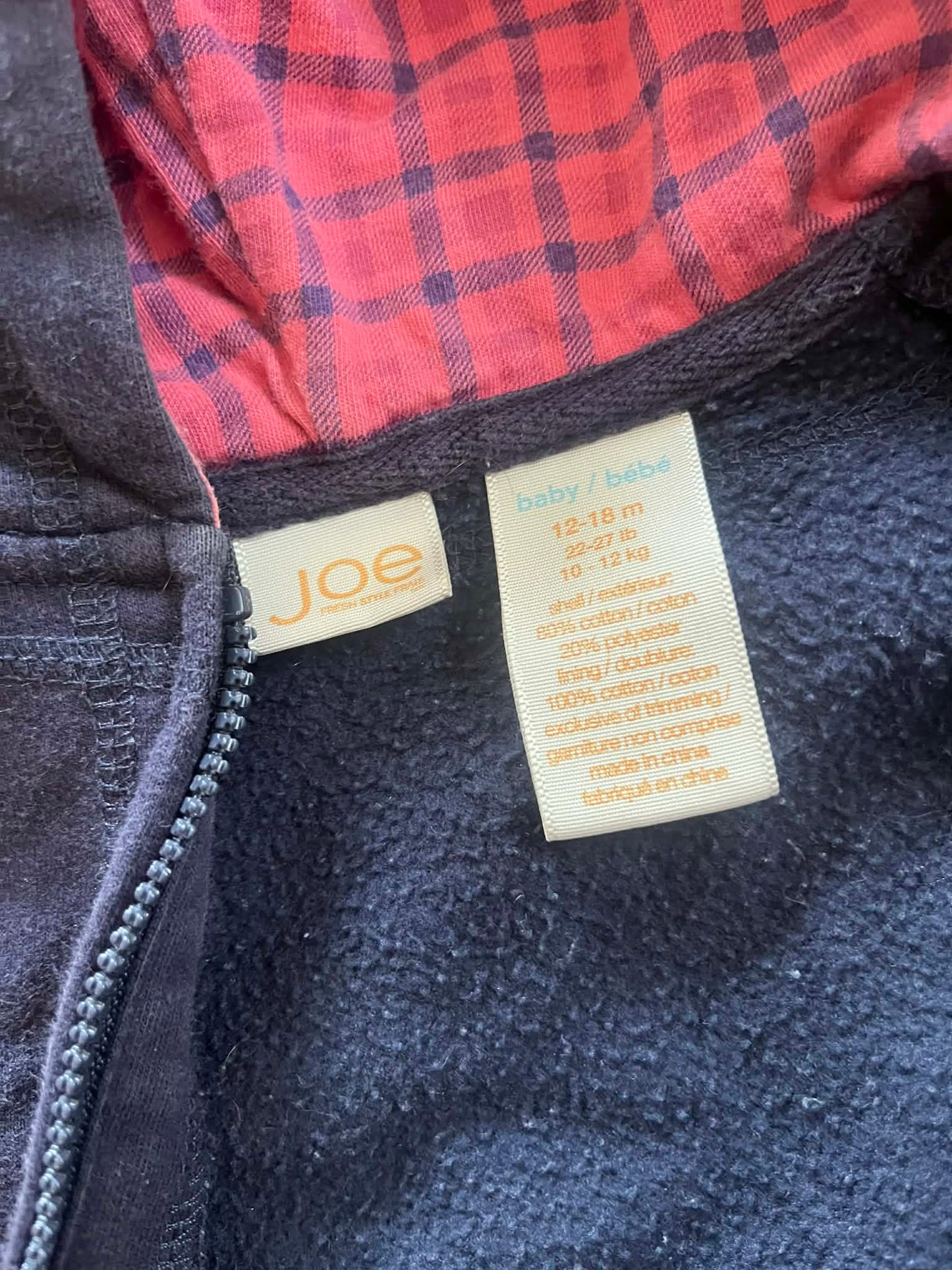 Veste joe fresh 12-18 mois