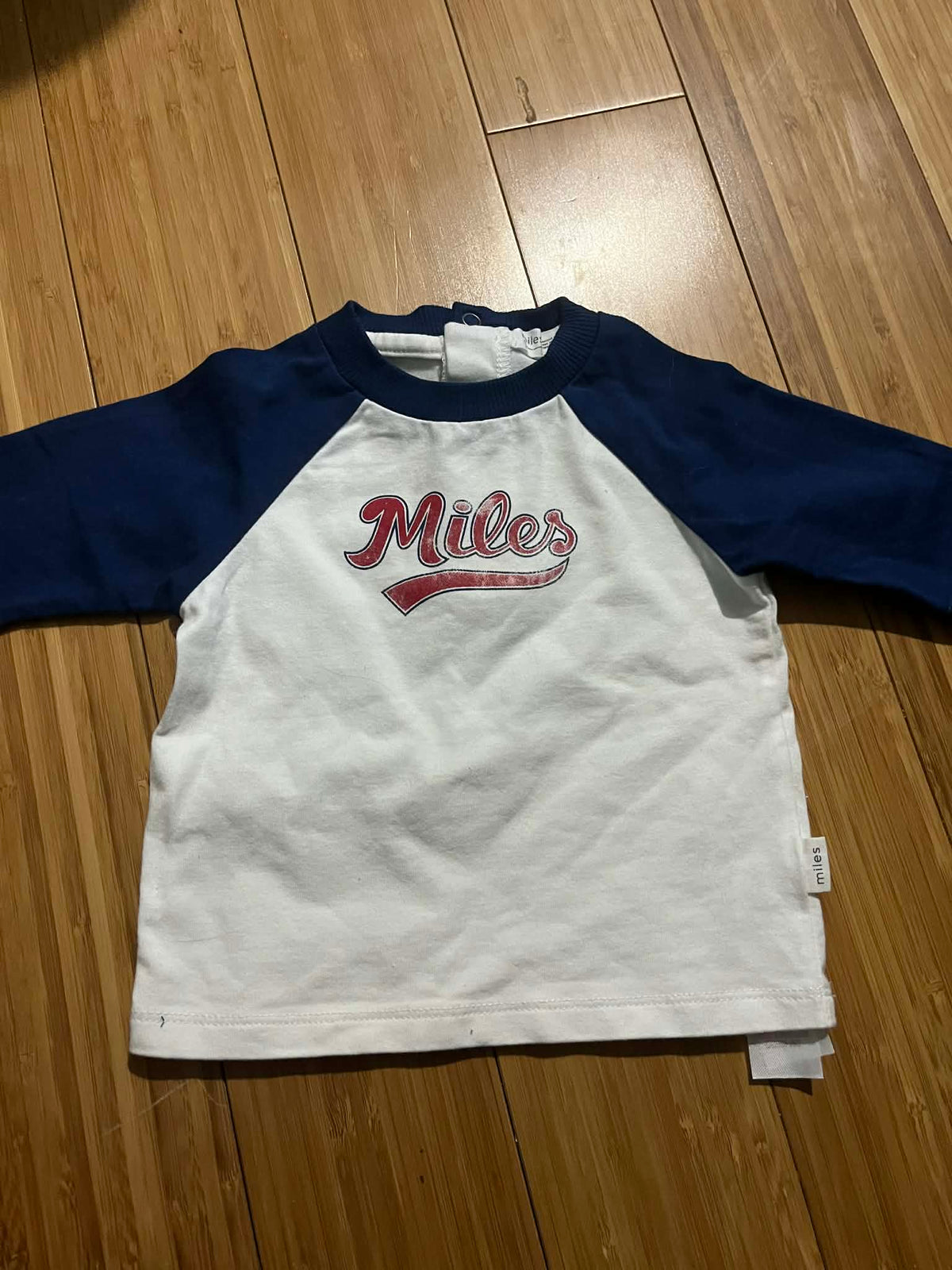 Chandail miles the labels 6 mois (cmb)
