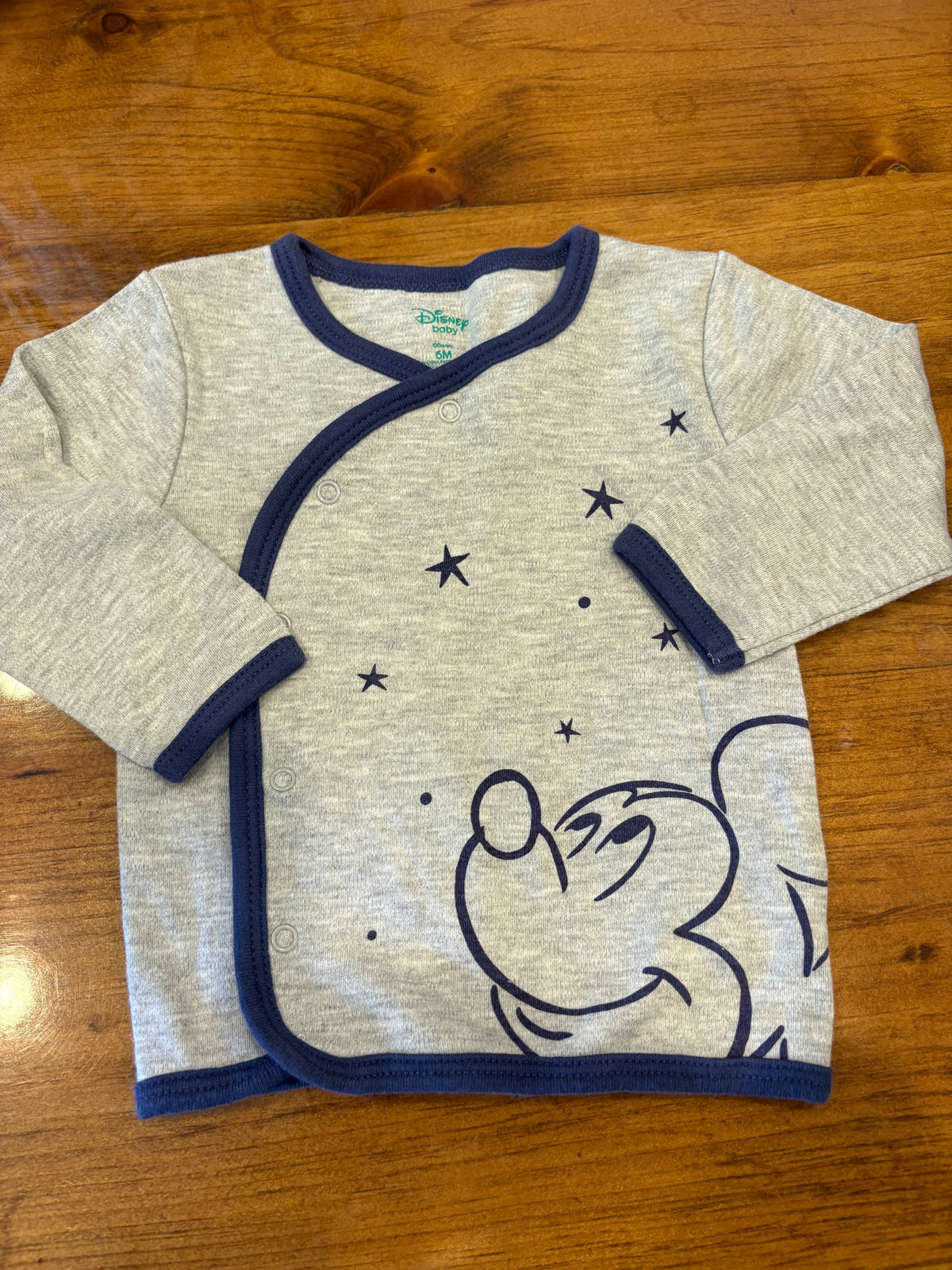 Chandail Mickey mouse 6 mois (cmb)