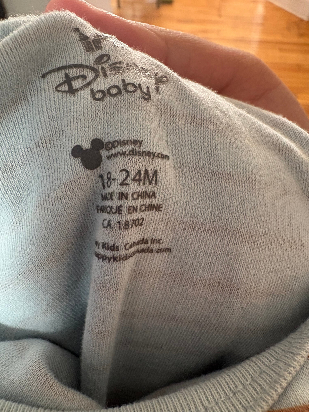 Ensemble Mickey mouse 18-24 mois (cmb)