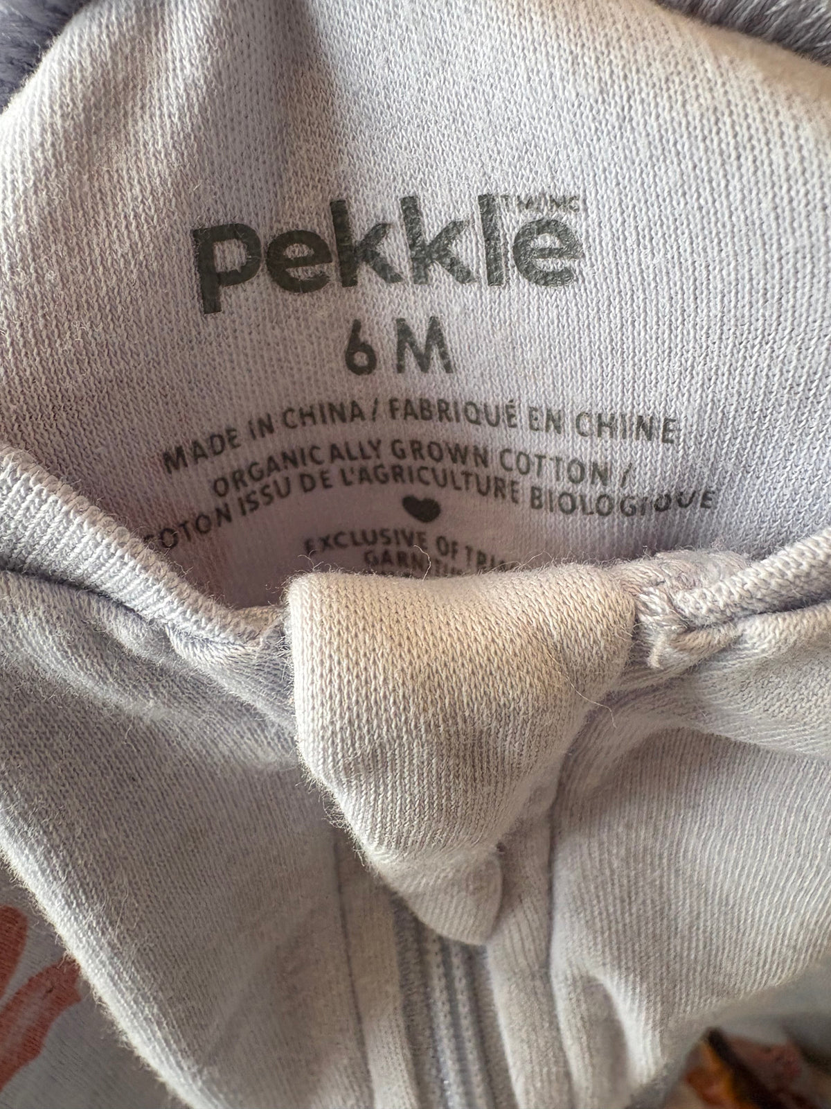 Pyjama Pekkle 6 mois (cmb)*