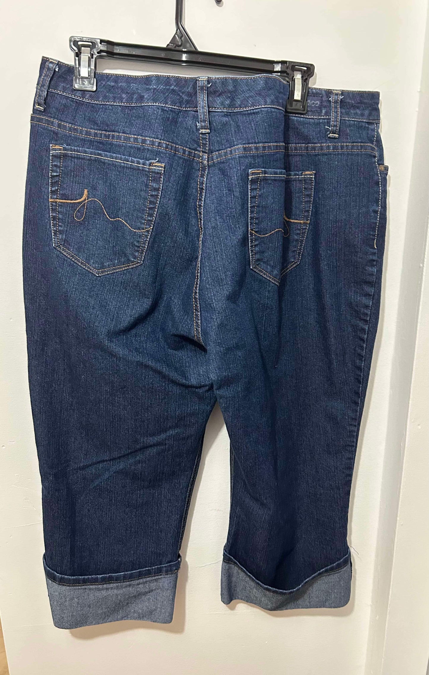 Jeans 3/4 gr 16 plus size