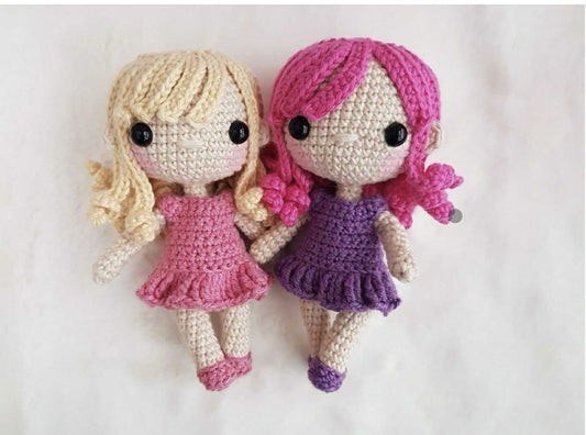 Ensemble 2 Mini poupée Violette et Starlette 🩷💜